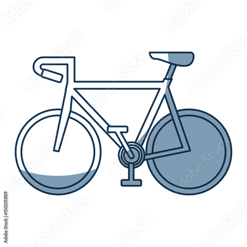 bicycle vehicle isolated icon vector illustration design