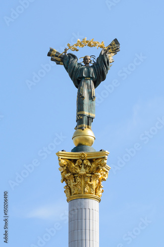 Independence monument in Kiev, Ukraine