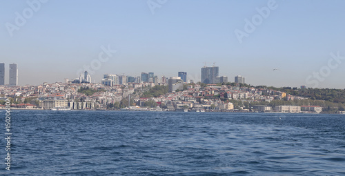 Besiktas district in Istanbul city © EvrenKalinbacak