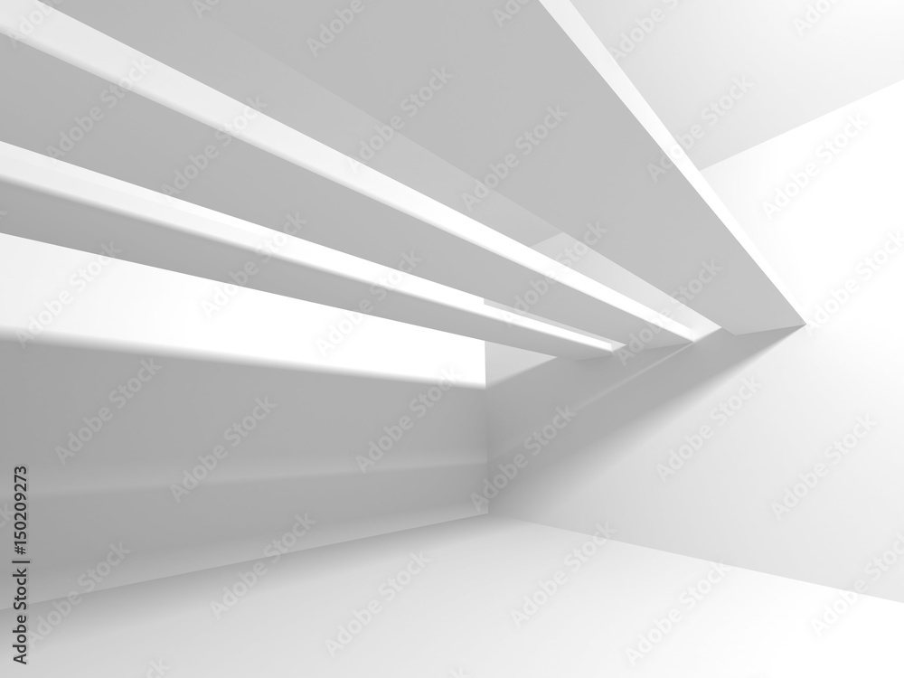 Abstract Modern White Architecture Background Abstract Modern White Architecture Background