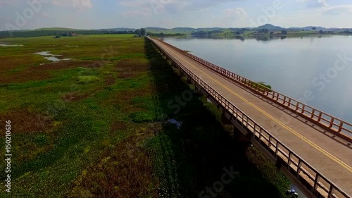 Wallpaper Mural Bridge over a river Torontodigital.ca