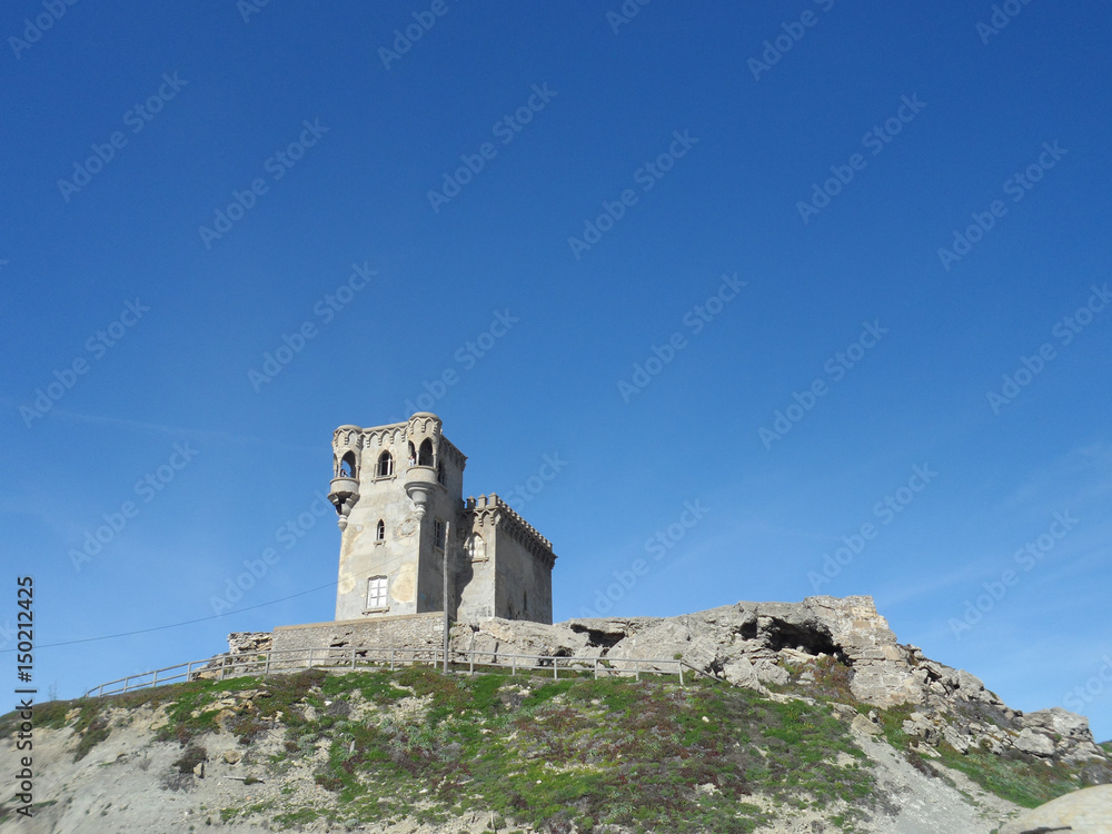 Castillo de Guzman el Bueno, Tarifa, Cádiz, Andalucia, España