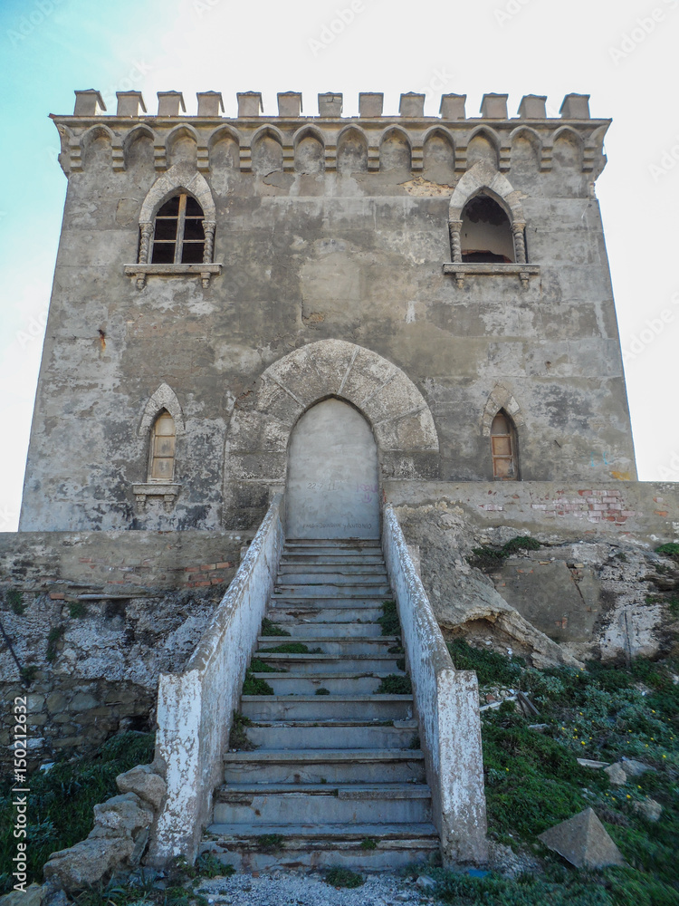 Castillo de Guzman el Bueno, Tarifa, Cádiz, Andalucia, España