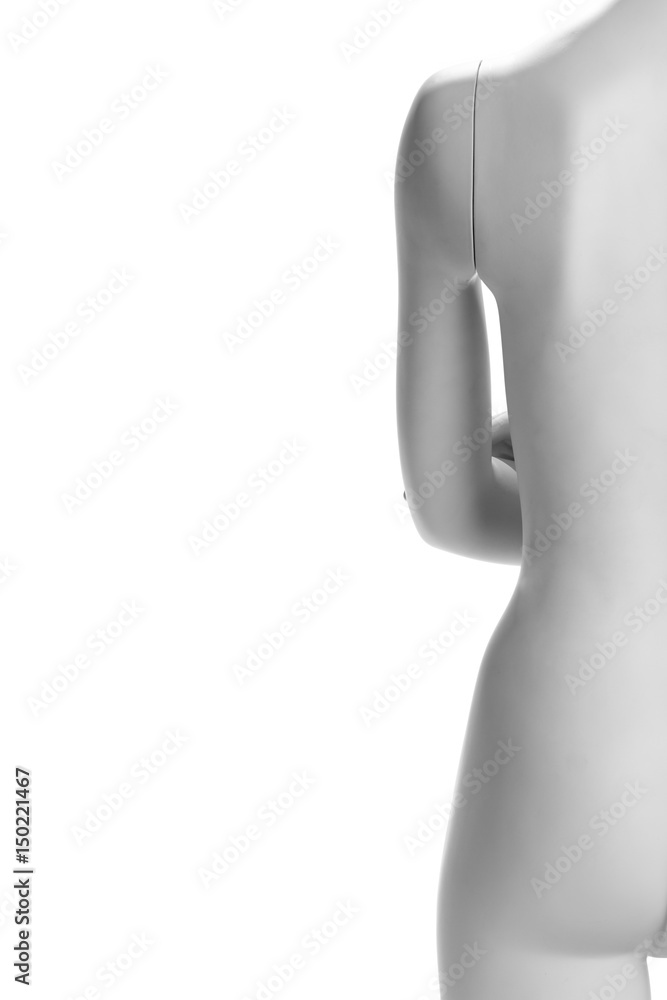 Naklejka premium maneken female isolated