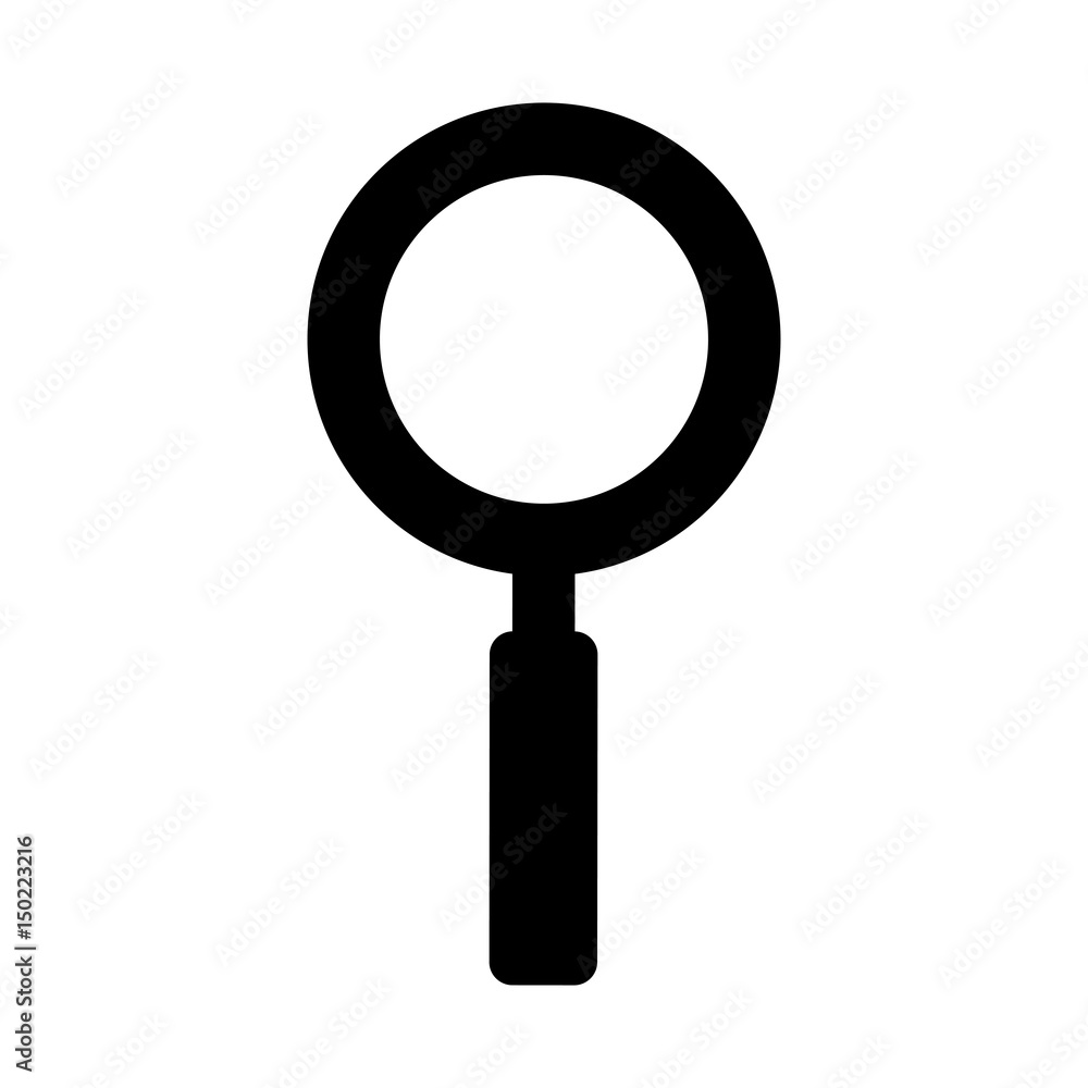 magnifying glass isolated icon vector illustration design magnifying glass isolated icon vector illustration design