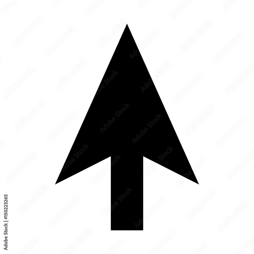 arrow pointer isolated icon vector illustration design arrow pointer isolated icon vector illustration design