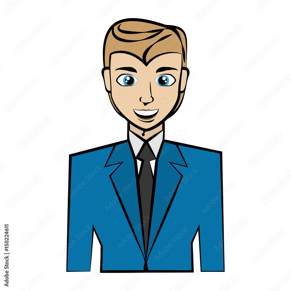 Elegant man cartoon icon vector illustration graphic design Elegant man cartoon icon vector illustration graphic design