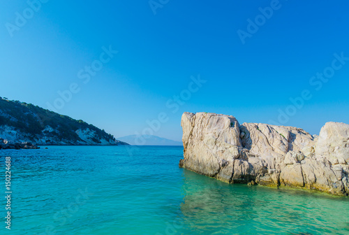 Costline at the mediterranean sea