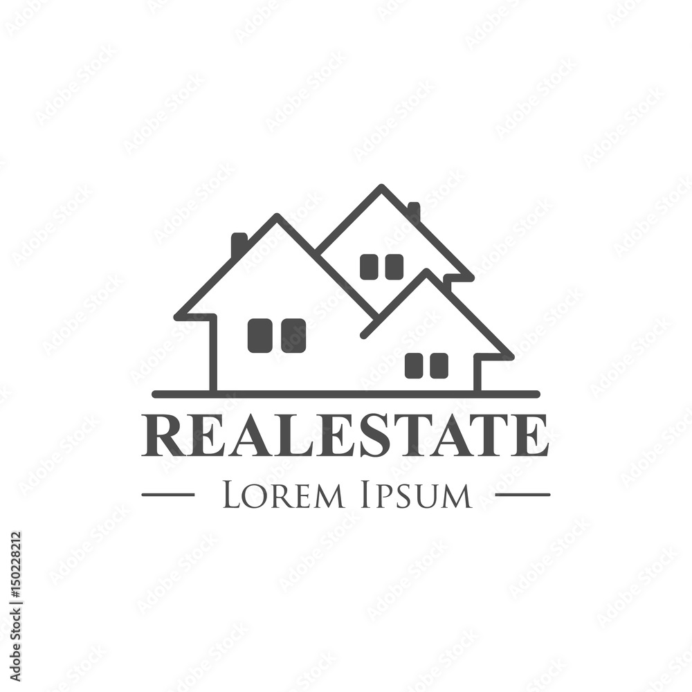 real estate vector logo real estate vector logo