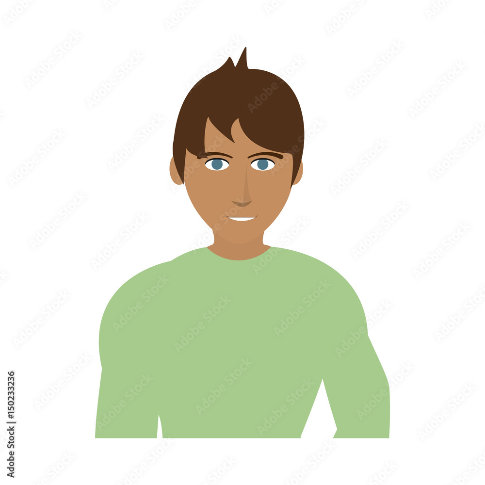handsome man with muscular body icon image vector illustration design handsome man with muscular body icon image vector illustration design