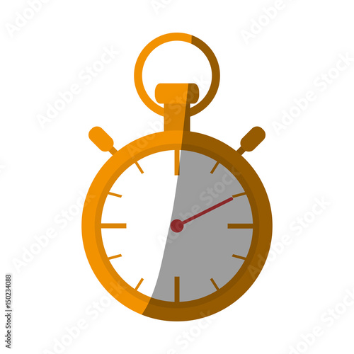 analog chronometer icon image vector illustration design