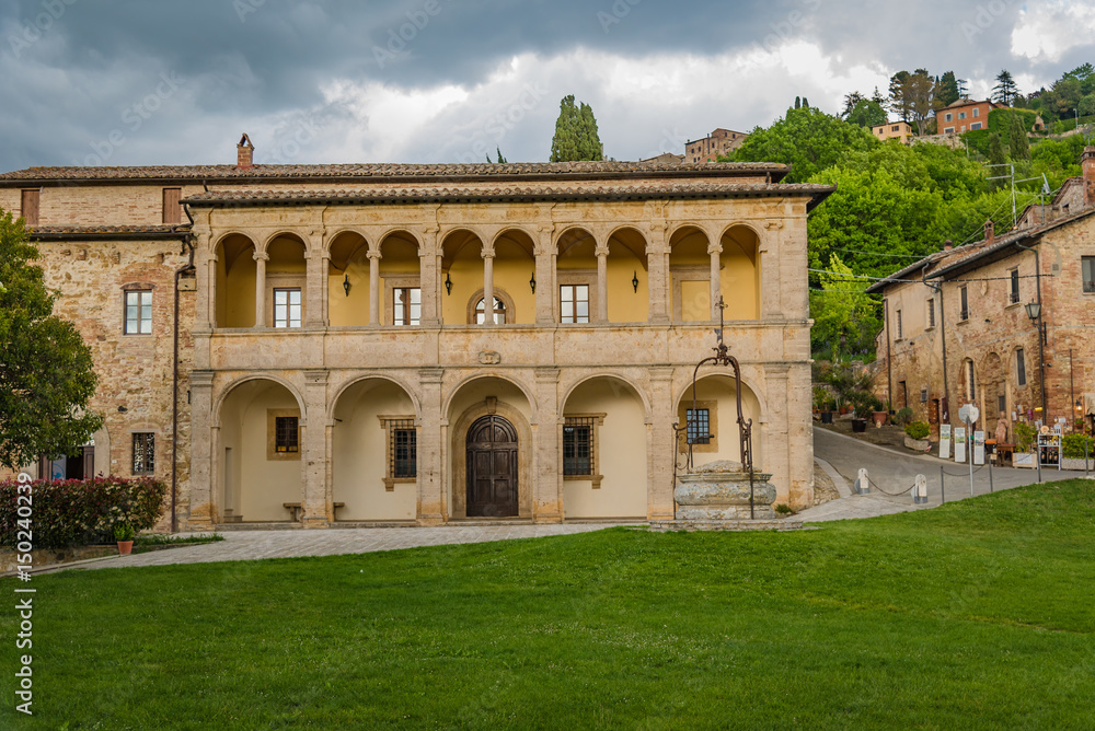 The church of San Biagio, named for its monumental temple of San Biagio, is a place of Catholic worship in Montepulciano, in the province of Siena