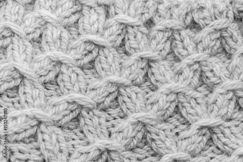 Hand Knitting Wool Pattern B Background