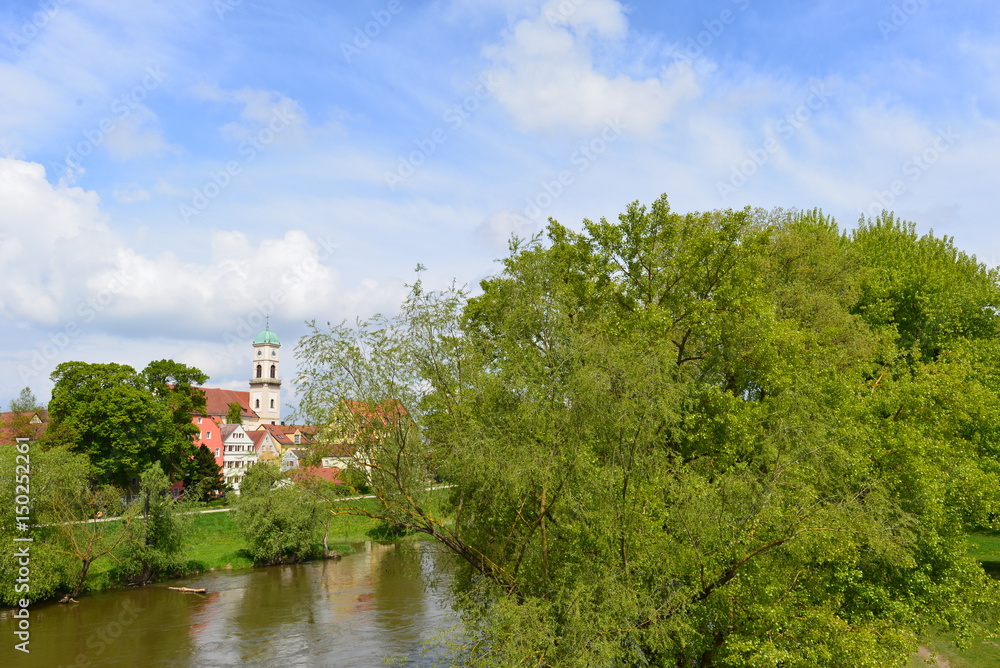 Die Donau in Regensburg