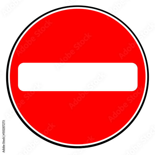 No Entry Sign