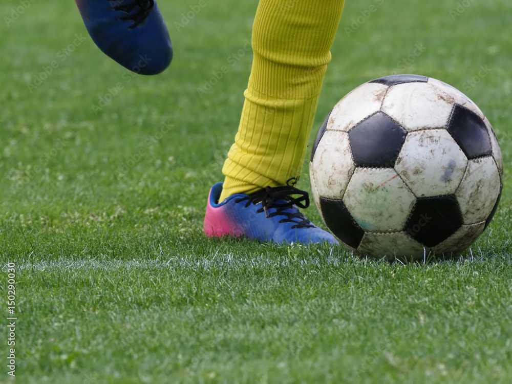 Fototapeta premium サッカー フットボール