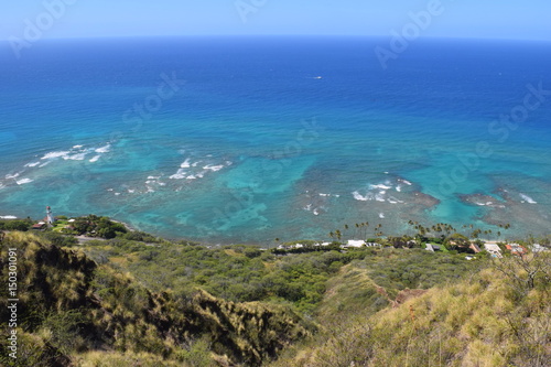 Fototapeta Naklejka Na Ścianę i Meble -  diamond head hiking