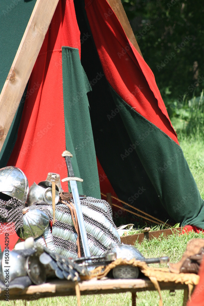 Obraz premium camping 