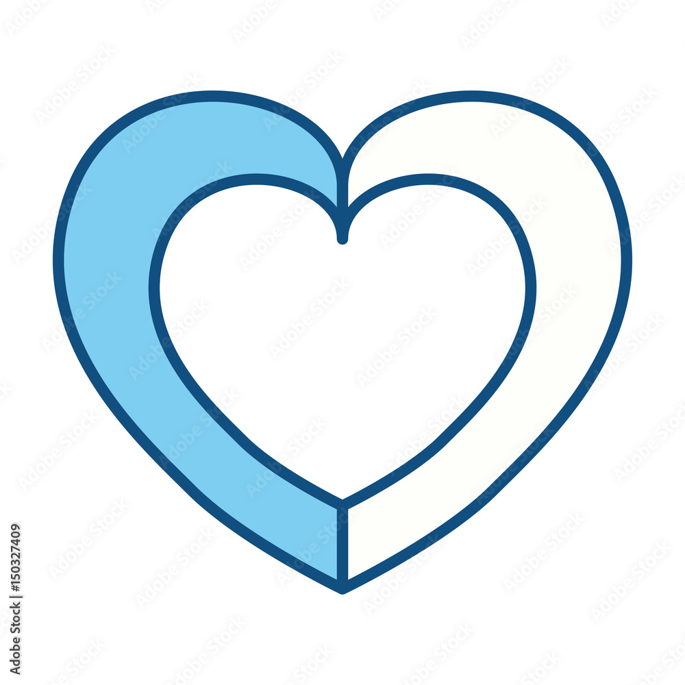 Heart and love icon vector illustration graphic design Heart and love icon vector illustration graphic design