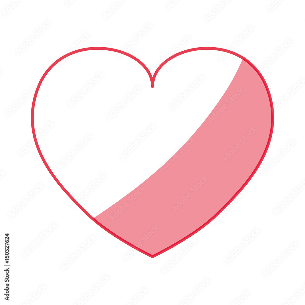 Heart and love icon vector illustration graphic design Heart and love icon vector illustration graphic design