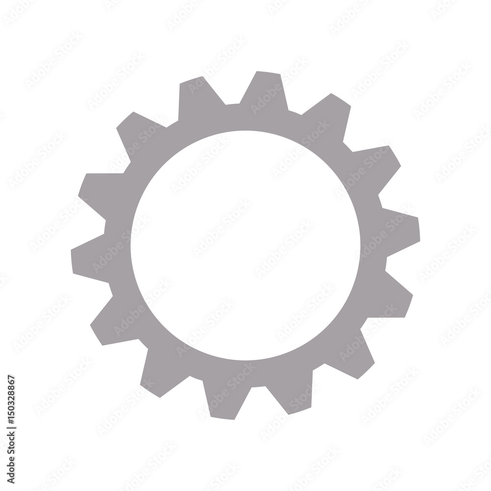 Gear machinery piece icon vector illustration graphic design Gear machinery piece icon vector illustration graphic design
