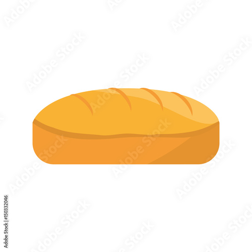 Fresh and delicious bread icon vector illustration graphic design