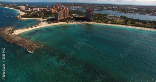 Aerial View of Bahamas 