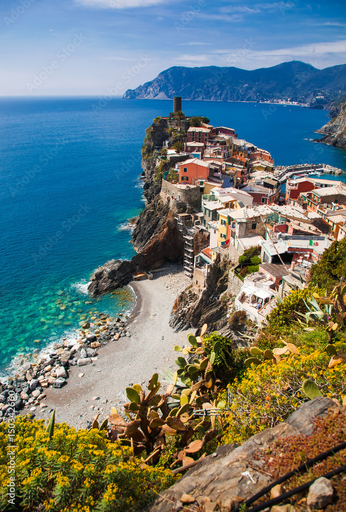 picturesque village of Vernazza, Cinque Terre, Italy