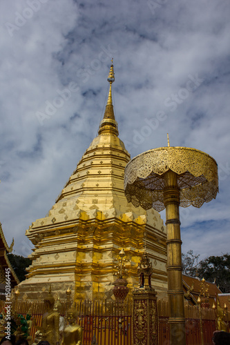 Wat Phra That Doi Suthep. The most famous temple in chiangmai, Thailand.