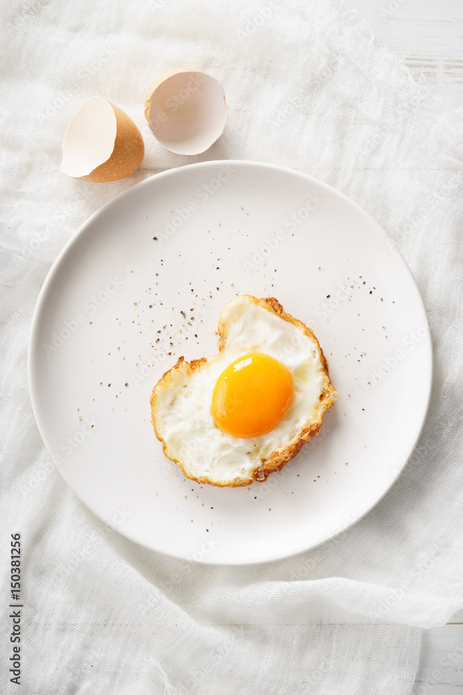fried egg. fried egg.