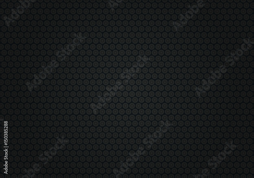 Abstract Dark Circle Background - Vector
