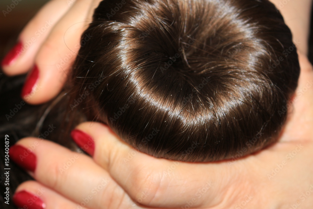 Fototapeta premium Различные женские прически