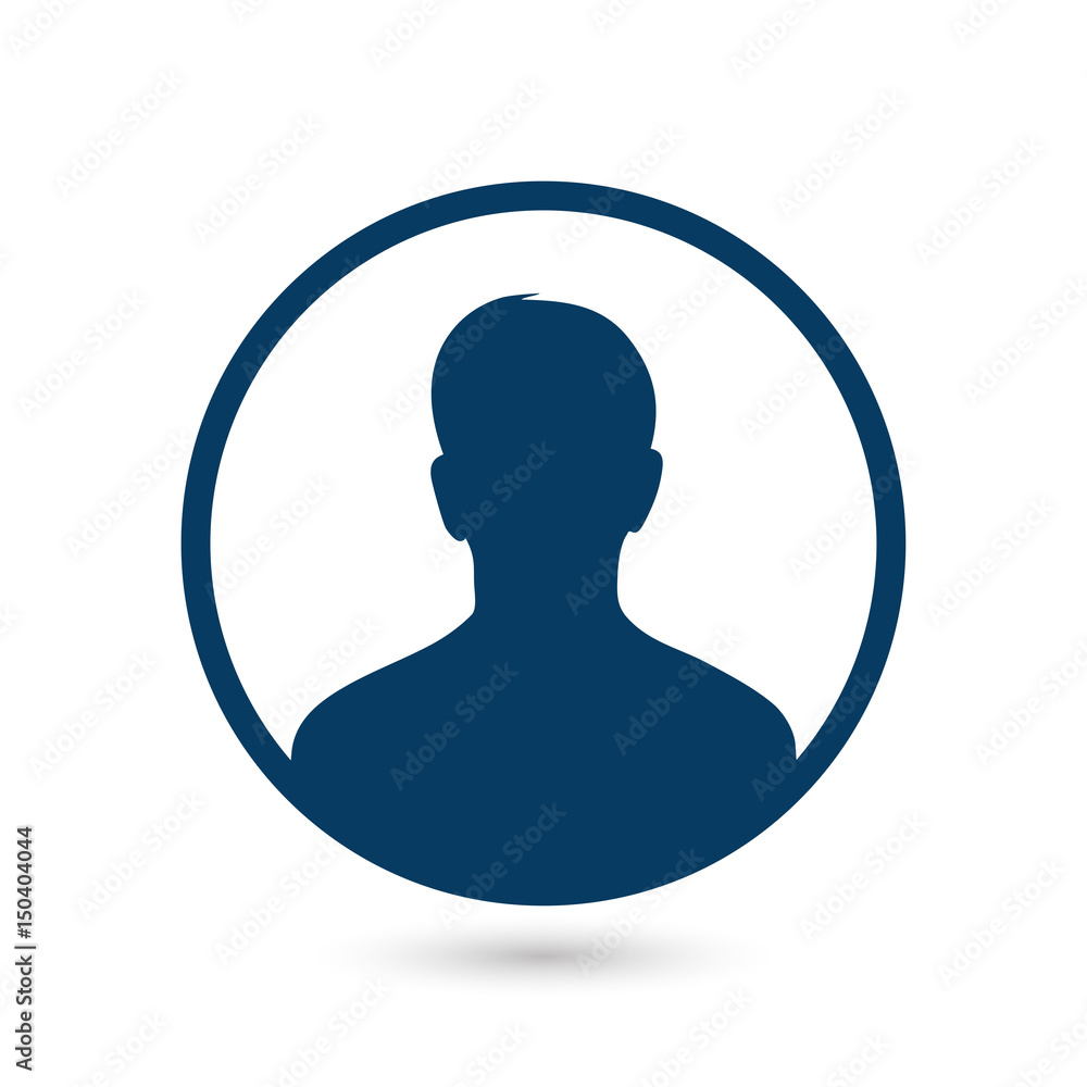 Foto de User sign icon. Person symbol. Human avatar.Flat style. do