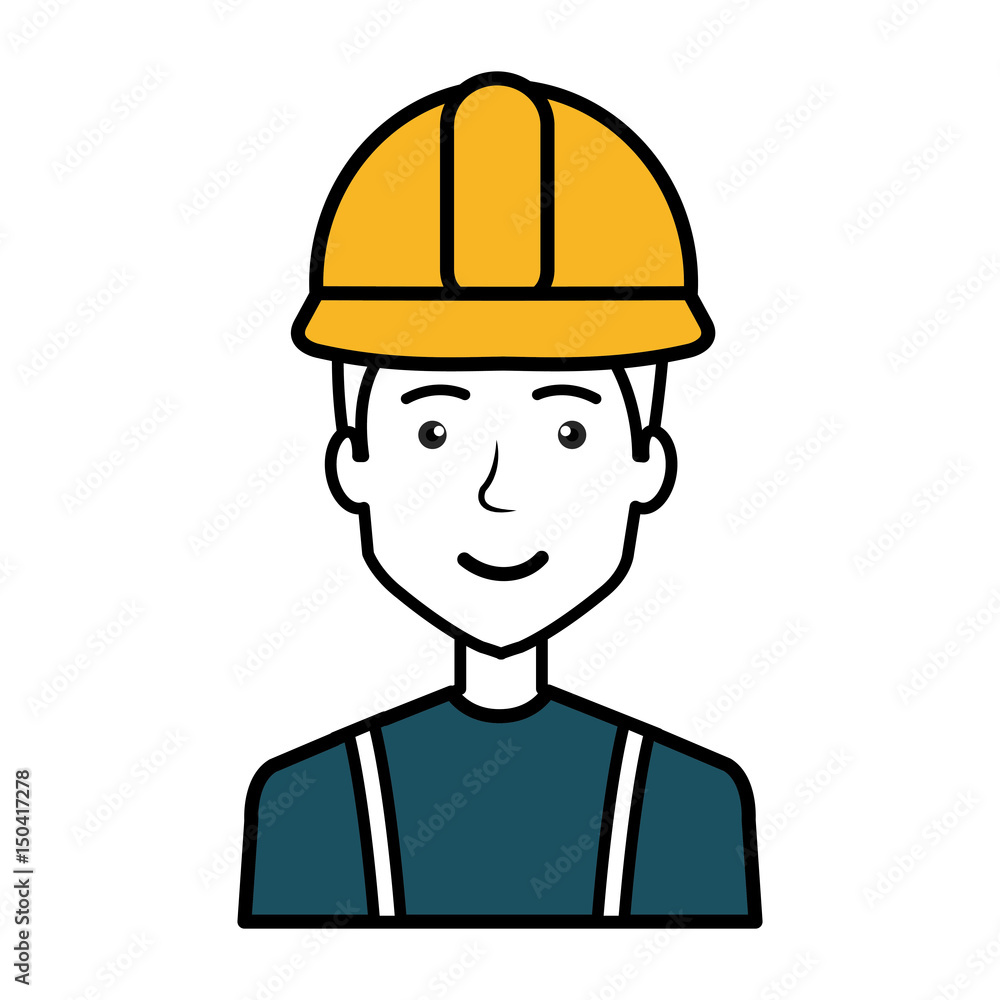 construction workman avatar character vector illustration design construction workman avatar character vector illustration design