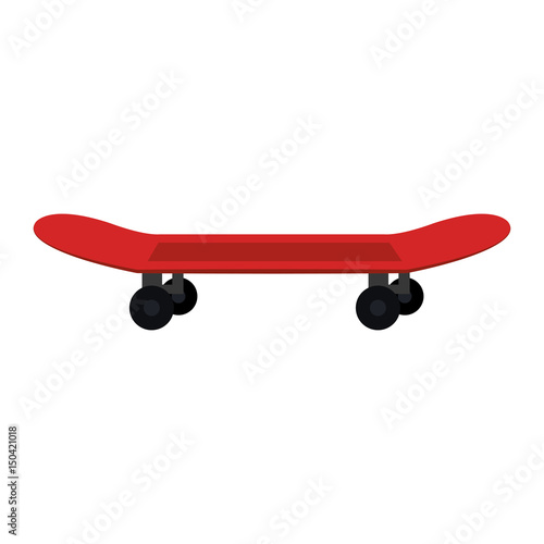 skate board isolated icon vector illustration design