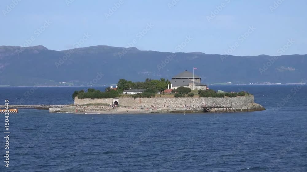 Views of the Mountains and a Small Island Views of the Mountains and a Small Island