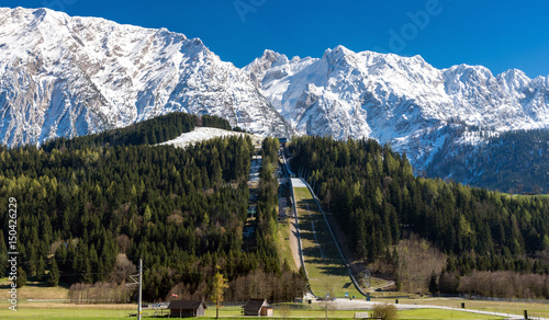 Schanze am Kulm im steirischen Tauplitz, Österreich photo