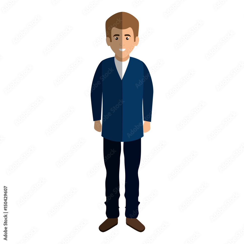 young man avatar character isometric vector illustration design young man avatar character isometric vector illustration design
