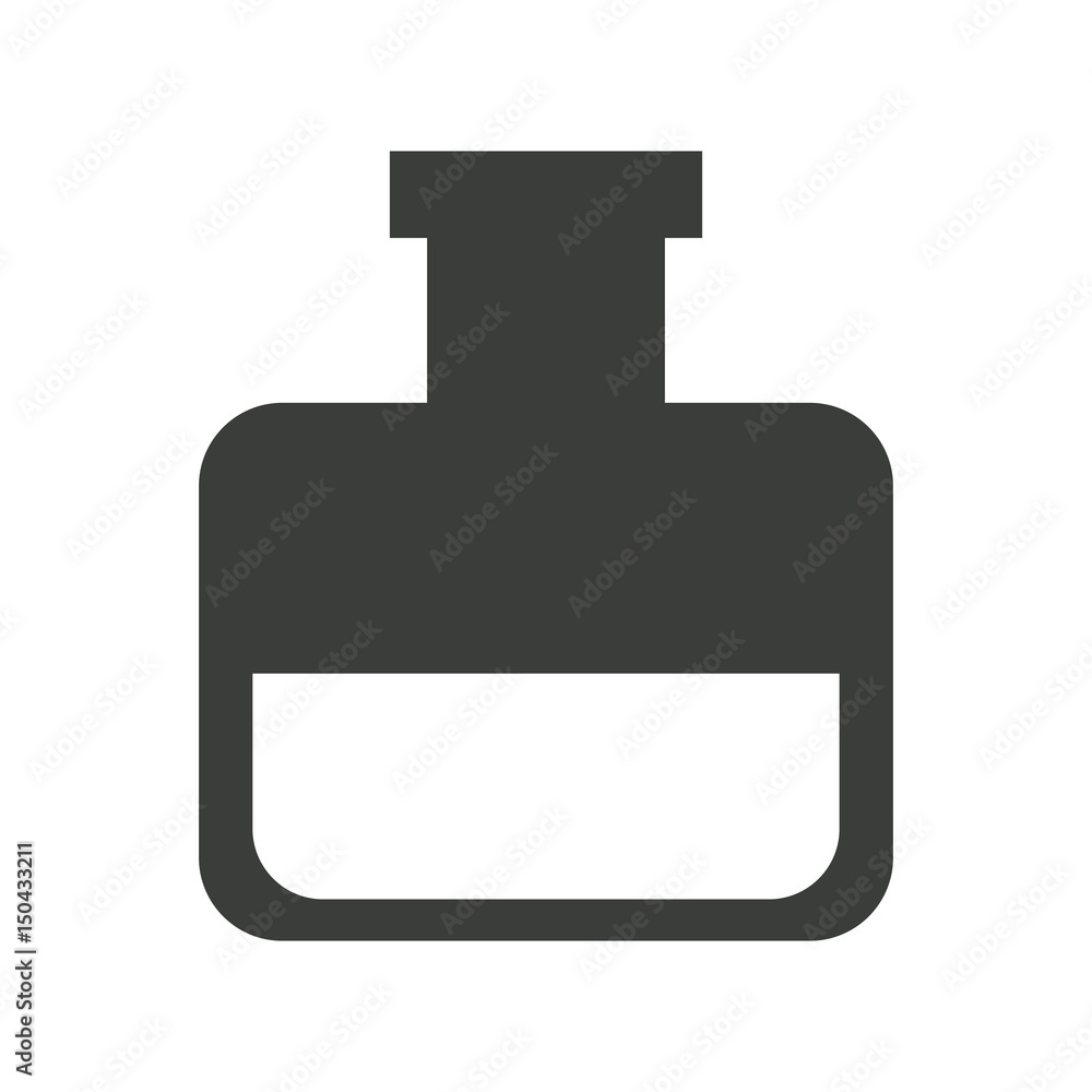 glass flask laboratory bottle science image vector illustration glass flask laboratory bottle science image vector illustration