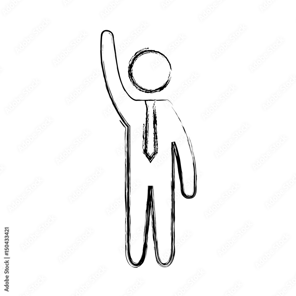 Male pictogram symbol icon vector illustration graphic design