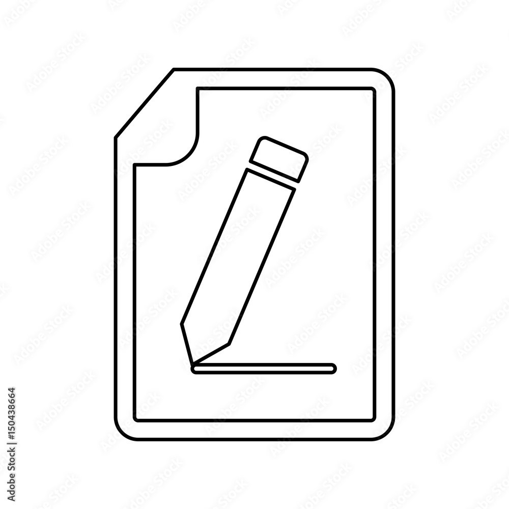 Sheet of paper with a bent corner Sheet of paper with a bent corner