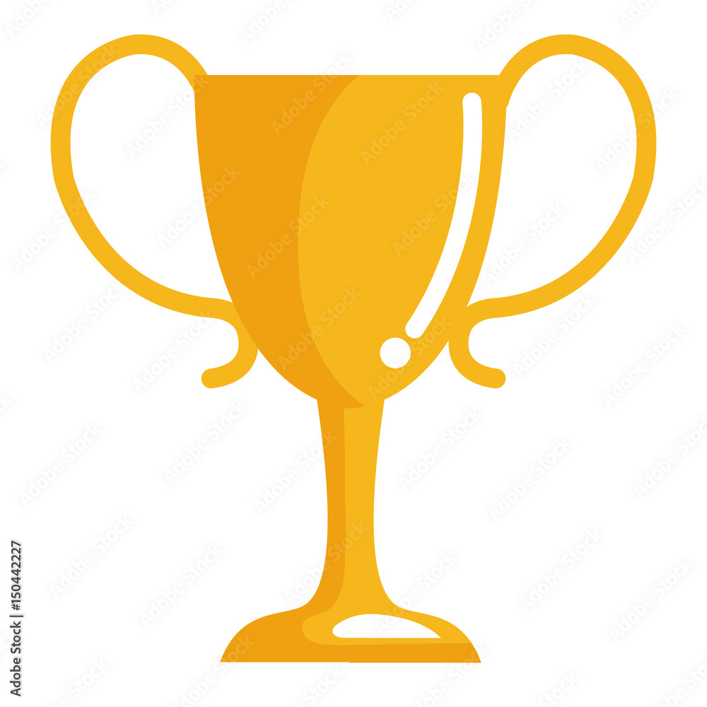 trophy cup isolated icon vector illustration design trophy cup isolated icon vector illustration design