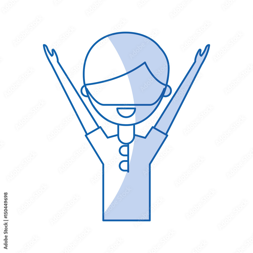 young man with summer fashion vector illustration design young man with summer fashion vector illustration design