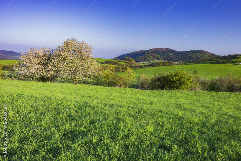 Mountainous country Czech Republic