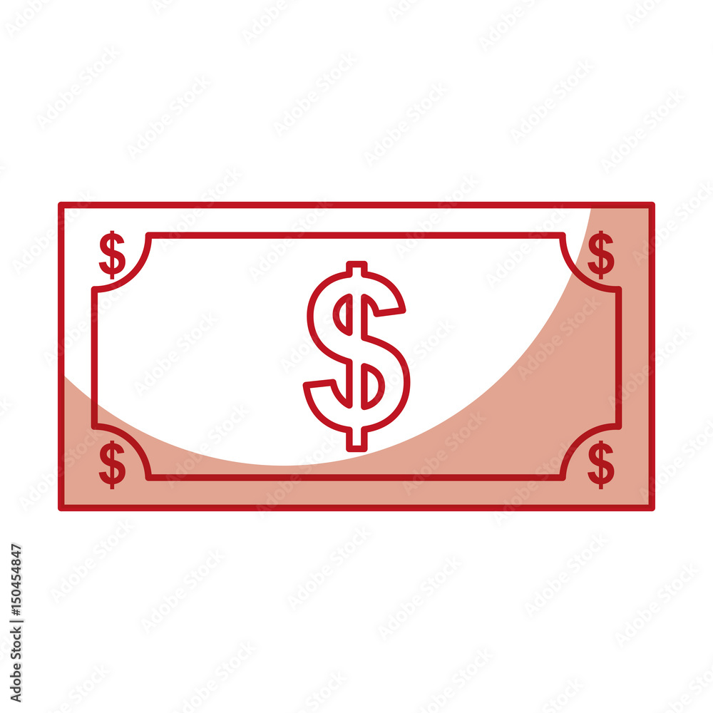 bill dollar isolated icon vector illustration design bill dollar isolated icon vector illustration design