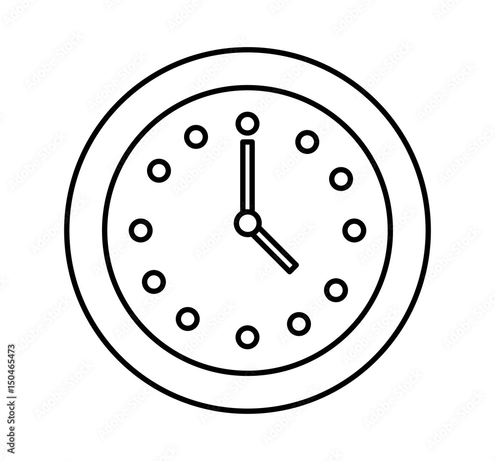 time clock isolated icon vector illustration design time clock isolated icon vector illustration design