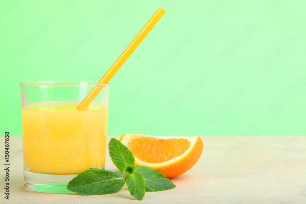Fototapeta premium Orange juice