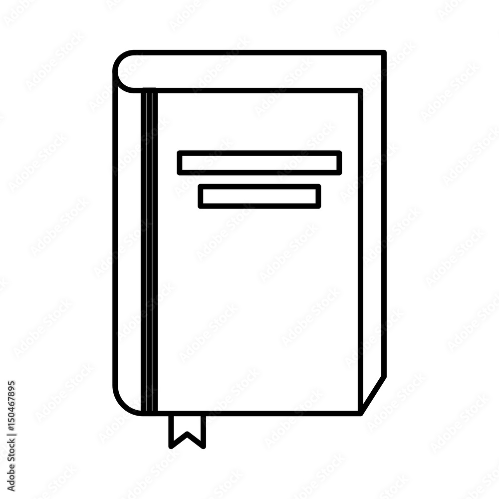 text book isolated icon vector illustration design text book isolated icon vector illustration design
