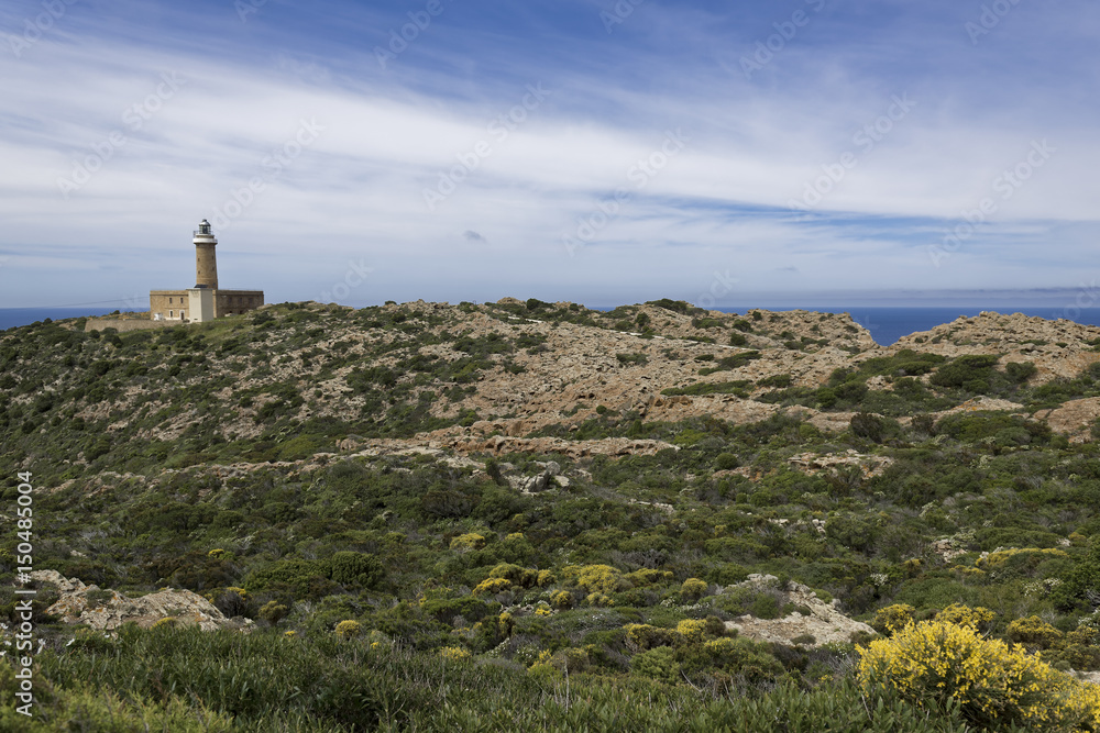 Capo Sandalo Lighthouse, St Pietro