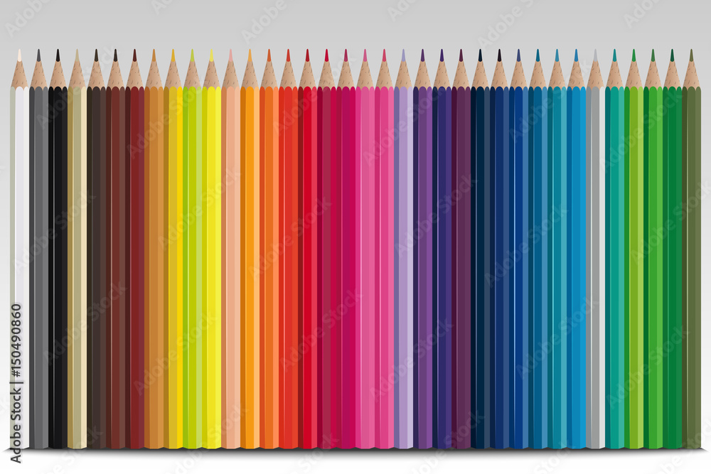Set of Colored Pencils Set of Colored Pencils